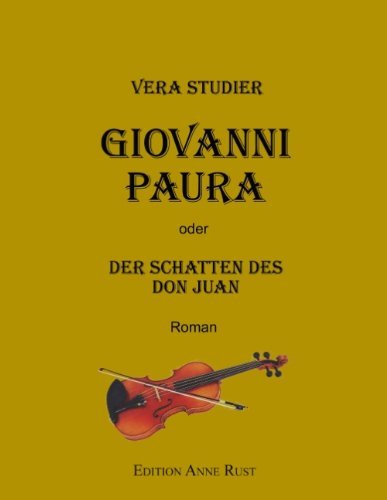 Cover for Vera Studier · Giovanni Paura: oder Der Schatten des Don Juan (Paperback Book) [German edition] (2013)