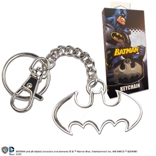 Cover for The Noble Collection · Batman Shaped Logo Keychain In Stainless Steel - 3In (85Cm) (Earriing) (2015)