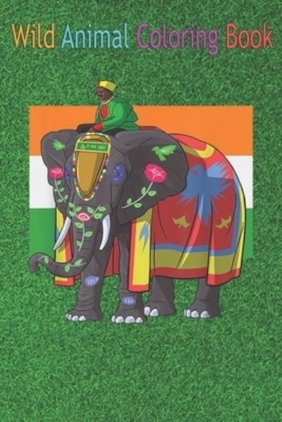 Cover for Green Forest · Wild Animal Coloring Book (Paperback Book) (2020)
