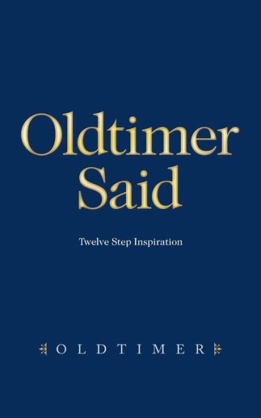 Cover for Oldtimer · Oldtimer Said (Paperback Book) (2021)