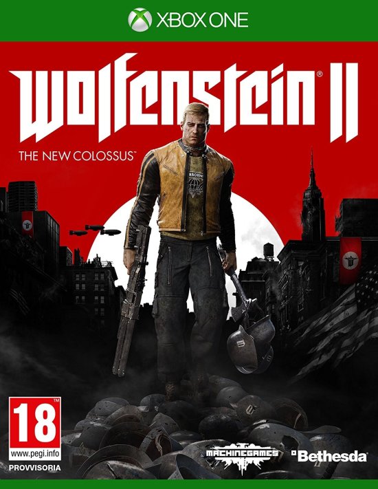 Cover for Wolfenstein 2: The New Colossus · Wolfenstein 2: The New Colossus - Xbox One (GAME)