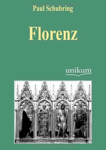 Cover for Paul Schubring · Florenz (Paperback Book) [German edition] (2012)