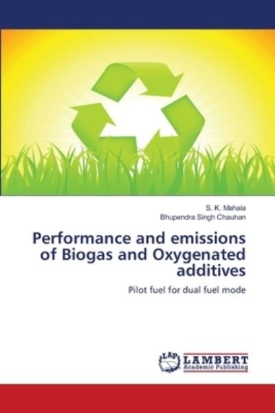 Cover for Mahala · Performance and emissions of Bio (Book) (2018)