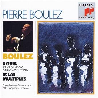 Cover for Boulez / Bbc Symphony / Ensemble Intercontemporain · Ritual in Memoriam Maderna / Eclat / Multiples (CD) (1990)
