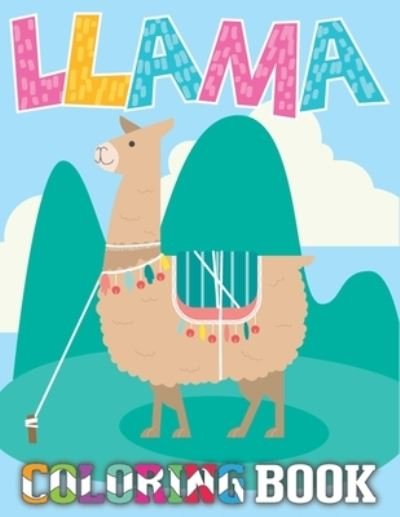 Cover for Press House · Llama Coloring Book (Paperback Book) (2020)