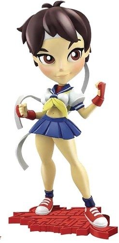 Cover for Cryptozoic · Street Fighter Knockouts Ser1 Sakura Vinyl Fig (MERCH) (2018)