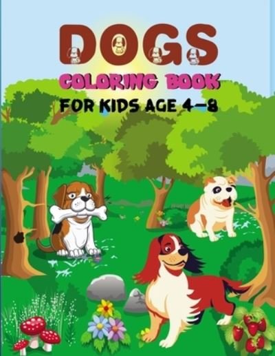 Cover for Carlos Leon · Dogs Coloring Book (Paperback Book) (2020)