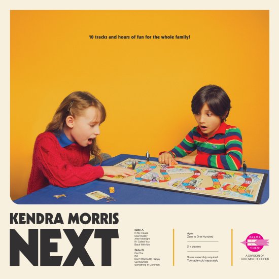Cover for Kendra Morris · Next (LP) [Blue / Yellow Galaxy Vinyl edition] (2025)
