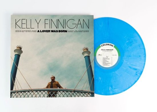 Cover for Kelly Finnigan · A Lover Was Born (LP) [Ltd Cyan Blue vinyl edition] (2024)
