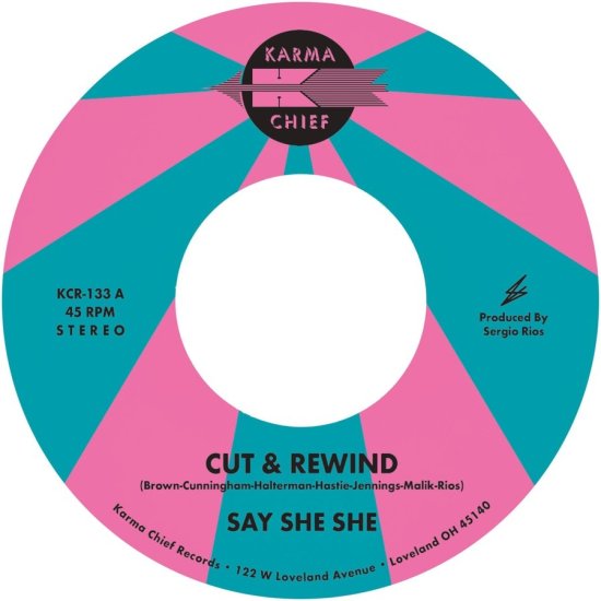 Cover for Say She She · Cut &amp; Rewind (LP) (2026)