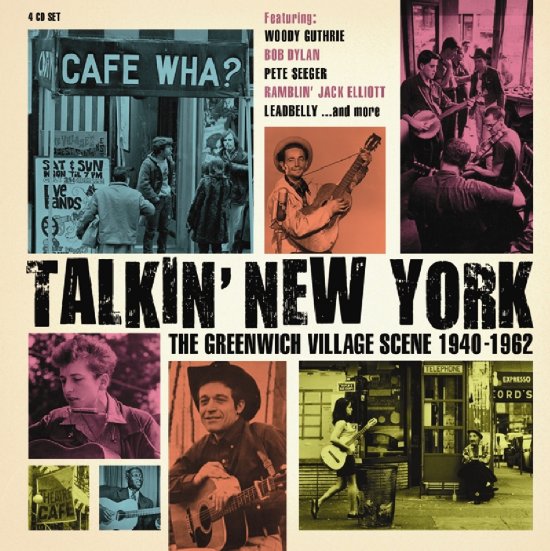 Cover for Compilation · Talkin New York: The Greenwich Village Scene 1940-1962 (CD) (2015)