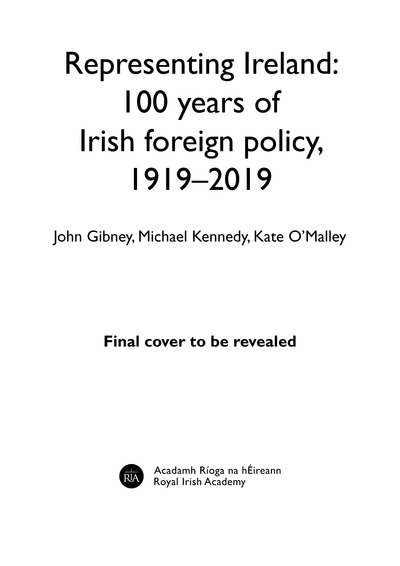 Cover for John Gibney · Ireland: A voice among the nations (Hardcover Book) (2019)