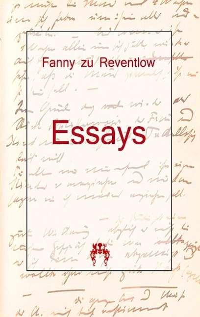Cover for Reventlow · Essays (Book)