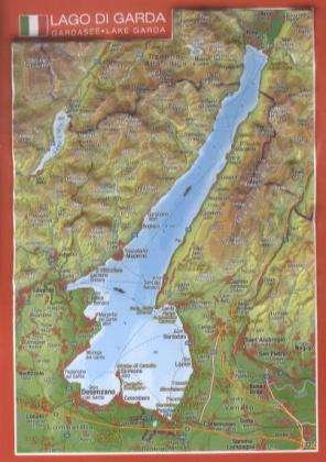 Gardasee,Reliefpostkarte -  - 图书 -  - 4280000002976 - 