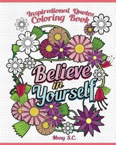 Cover for Mony S C · Believe in Yourself (Paperback Book) (2018)