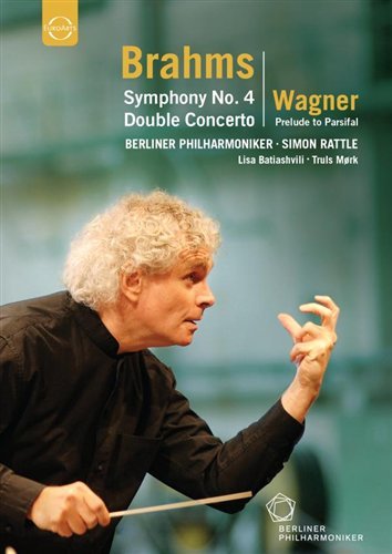 Cover for Rattle Simon / Batiashvili / Mork / Berliner Philharmoniker · Brahms: Symphony No. 4 - Double Concerto (DVD) (2010)
