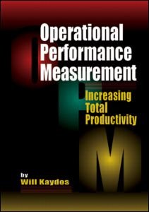 Cover for Wilfred Kaydos · Operational Performance Measurement: Increasing Total Productivity (Hardcover Book) (1998)